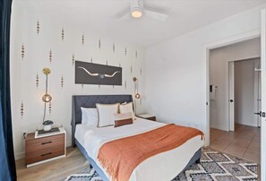 4 bedrooms, iron/ironing board, travel cot, free WiFi
