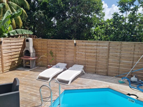 Bungalow Émeraude, F3 avec piscine privative à Sainte Luce en Martinique