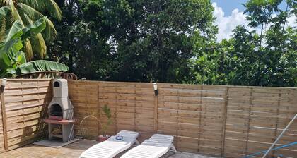 Bungalow Ămeraude, F3 avec piscine privative Ă Sainte Luce en Martinique