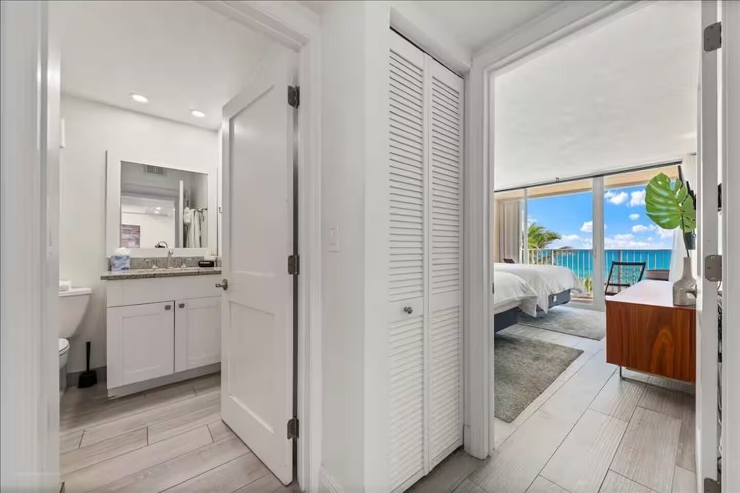 Luxury-Apartment, Balkon, Meerblick