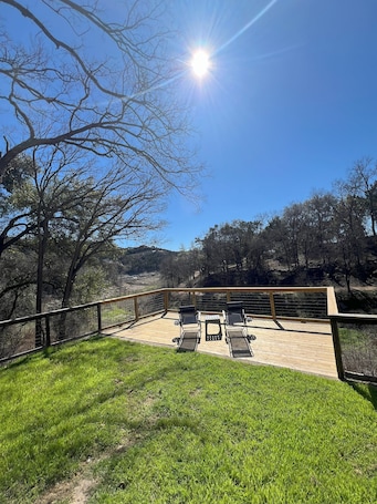Terrace/patio. Lakefront Oasis - Private Water Access
