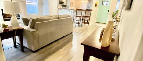 TV connectée, cheminée