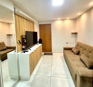 Apartment, Non Smoking | 2 bedrooms, bed sheets - Fort do Farol - 2 Quartos (Salinópolis)