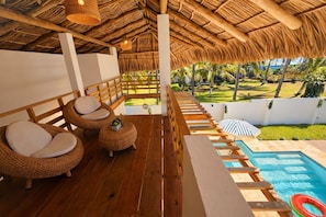 Family Villa, 4 Bedrooms, Private Pool, Partial Ocean View | 4 bedrooms, in-room safe, blackout curtains, iron/ironing board