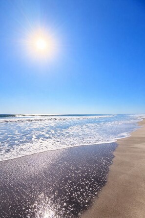4 bedrooms, in-room safe, blackout curtains, iron/ironing board - Oceanfront Villa in Amatecampo Beach (San Luis Talpa)