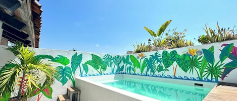 Family Loft, 2 Bedrooms, Private Pool | Terrace/patio