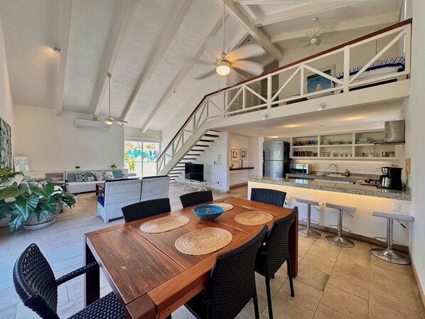 Family Loft, 2 Bedrooms, Private Pool | Private kitchen - city Looft (Ixtapa)