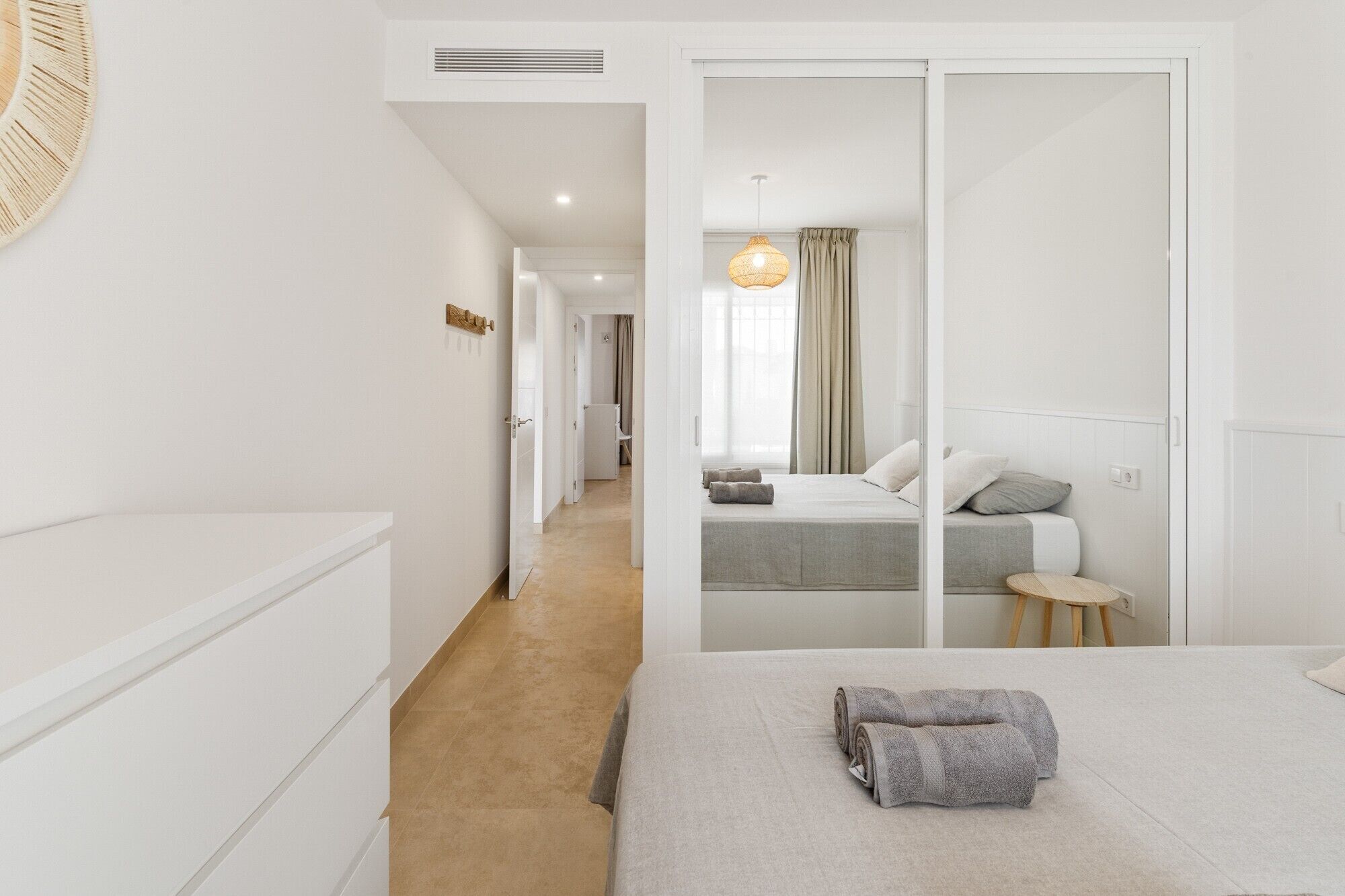 2 間睡房、熨斗/熨衫板、免費 Wi-Fi、床單