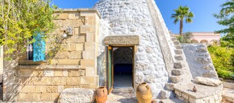 'Le Baccole - Trullo' Apartment with Private Terrace, Garden, and Air Conditioning