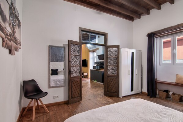 1 makuuhuone, silitysrauta/-lauta, ilmainen Wi-Fi, vuodevaatteet