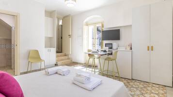 1 Schlafzimmer, kostenloses WLAN, Bettwäsche