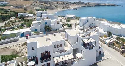 Appartement 'Pasithea' avec jardin partagé, Wi-Fi et climatisation