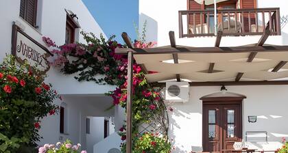 Appartement 'Pasithea' avec jardin partagé, Wi-Fi et climatisation