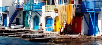 Studio 'Galateia' with Private Terrace, Wi-Fi and Air Conditioning