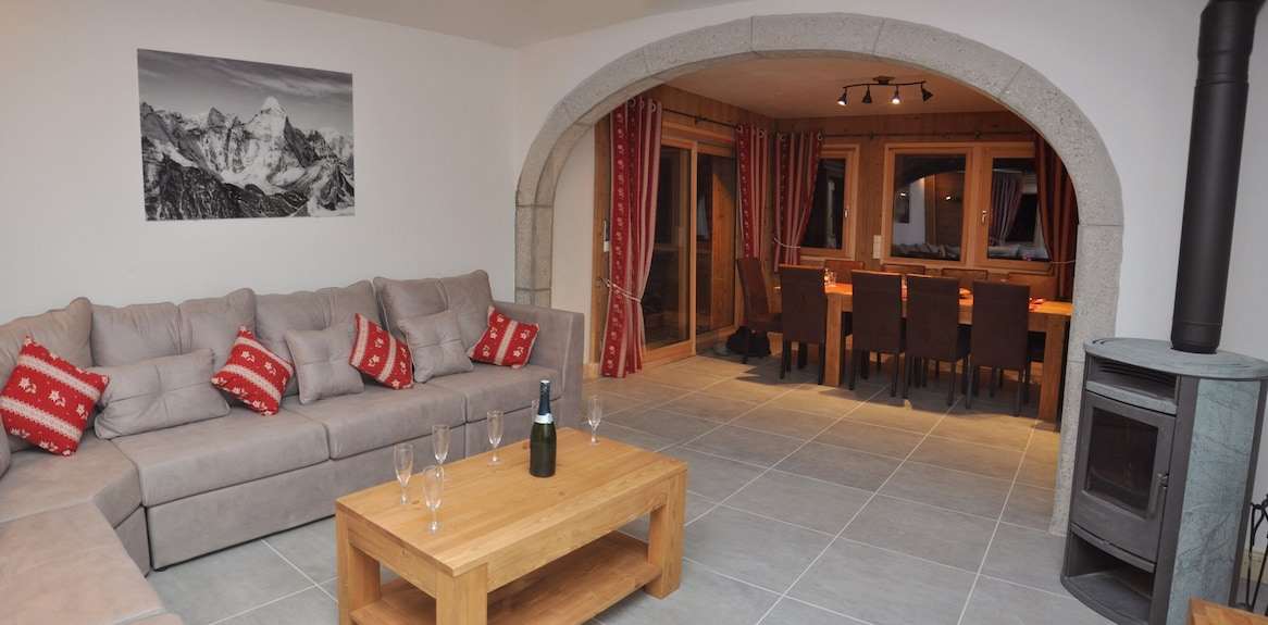 Chalet "Le Villard Samoens" Avec Vue Sur Les Montagnes, Terrasse Privée Et Wi-fi - Samoëns