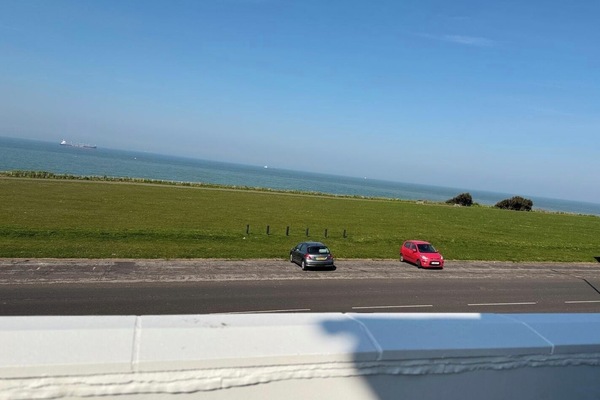 Blick von der Unterkunft