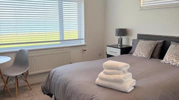 3 soverom, strykejern/-brett, wi-fi (inkludert) og sengetøy