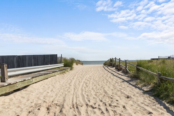 Sun loungers, beach towels