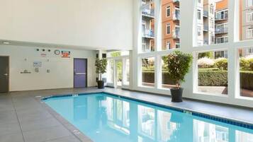Indoor pool, a heated pool