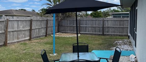 Outdoor dining