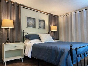 2 habitaciones, tabla de planchar con plancha y wifi gratis