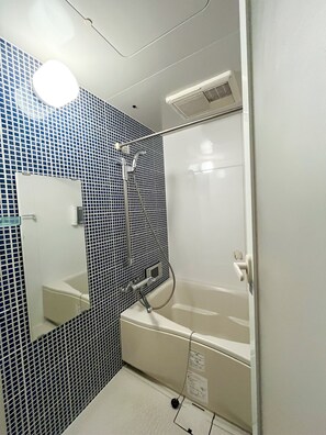 Towels, soap, toilet paper