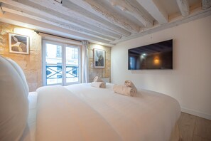 1 Schlafzimmer, Bügeleisen/Bügelbrett, Reisekinderbett, kostenloses WLAN