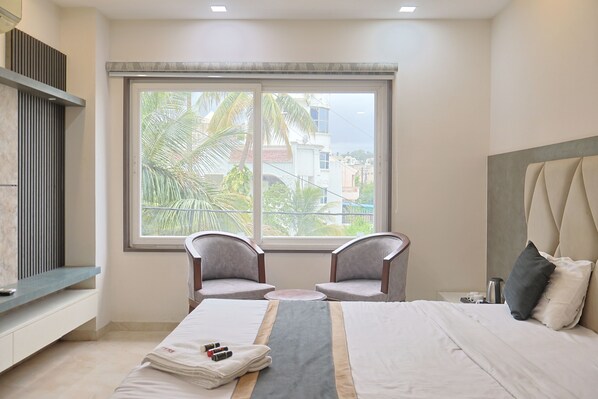 Wifi gratis y ropa de cama