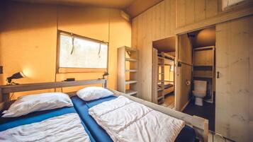 Tent | 2 bedrooms, individually furnished, bed sheets