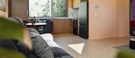 Televisión, chimenea