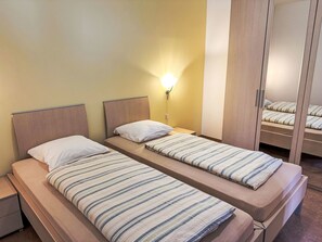 2 slaapkamers, wifi