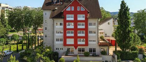 Fassade der Unterkunft