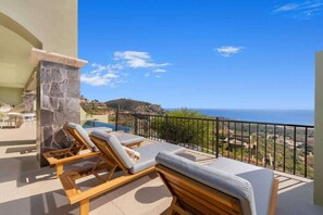 Terrace/patio - 4BD Oceanfront Montecristo Estates Villa (Cabo San Lucas)