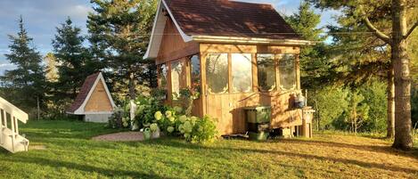 Ferienhaus, 3 Schlafzimmer, Raucher, Balkon | Außenbereich