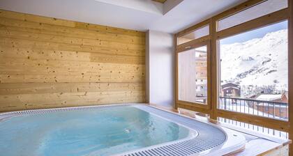 Apartment in Les Menuires With Spa & Ski Access