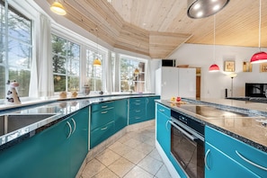 Kühlschrank, Ofen, Herdplatte, Geschirrspüler