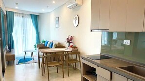 Luxury-Apartment, Strandblick, am Strand | Eigene Küche