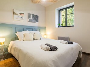 7 Schlafzimmer, kostenloses WLAN, Bettwäsche