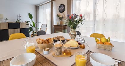 Chambre cosy avec terrasse privative et wifi Ă Missillac