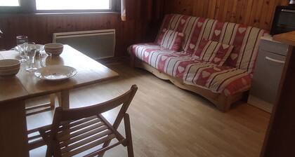 Cozy studio 4 persons, central Super Besse, at the foot of the slopes
