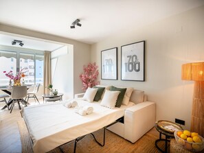 1 Schlafzimmer, kostenloses WLAN, Bettwäsche