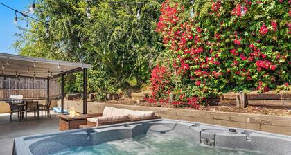 15 Min to Beach and Zoo! | Private Yard w/ Hot Tub