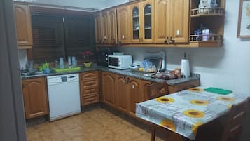 Microwave, oven, stovetop
