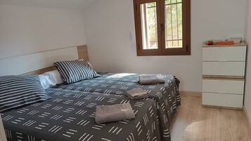 2 slaapkamers, beddengoed