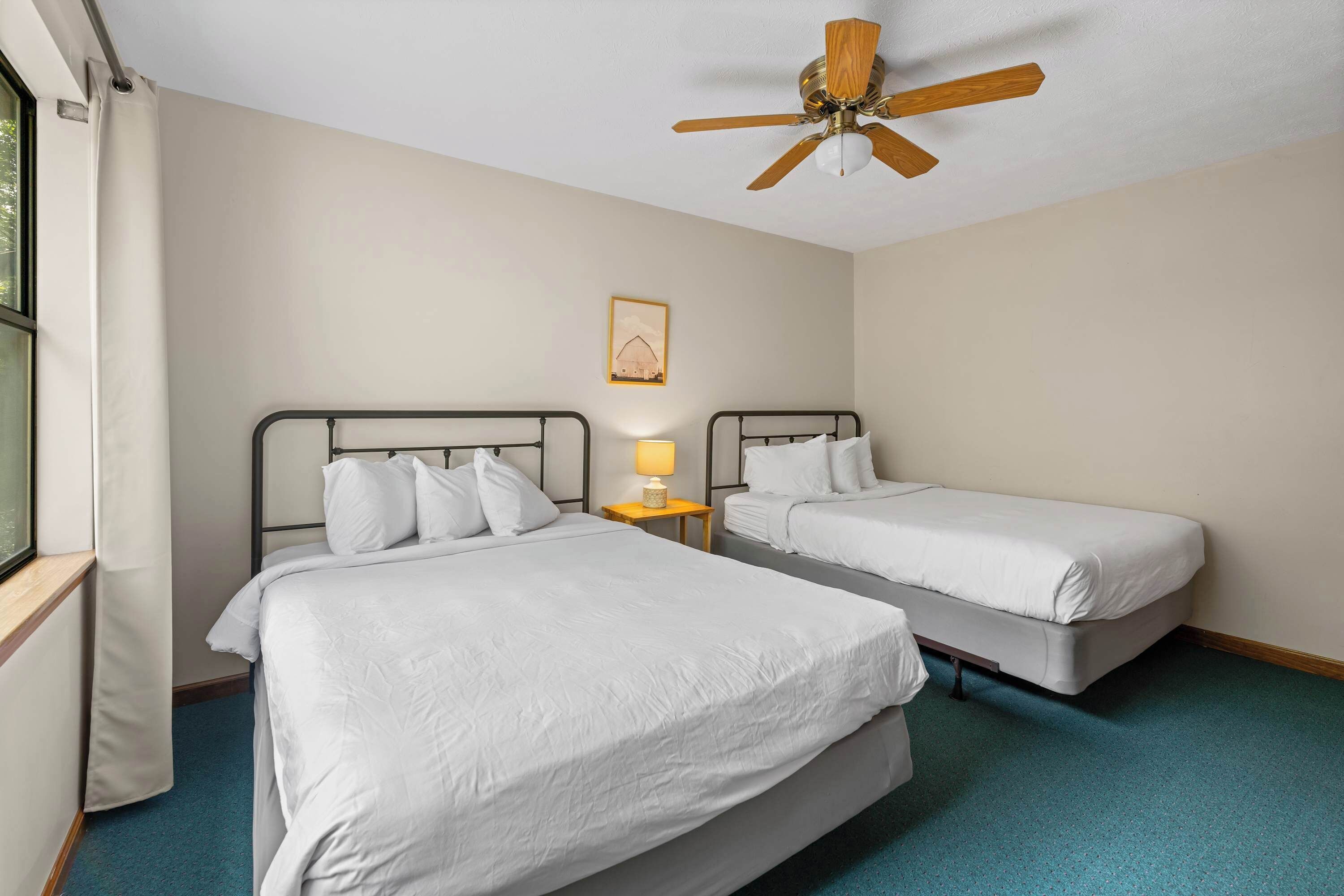 2 soveværelser, strygejern/strygebræt, Wi-Fi, sengetøj