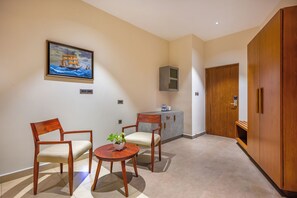 Kamar Single Basic, pemandangan kota | Area keluarga | TV