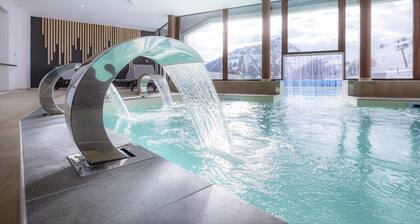 Apartment in Le Corbier With Pool & Spa