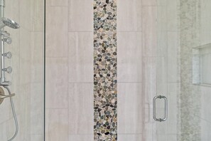 Shower, towels