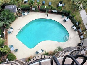 Indoor pool, outdoor pool