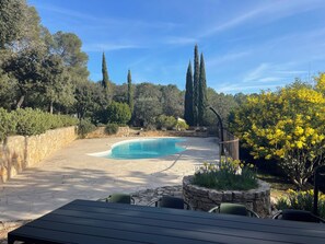 Outdoor pool - NEW Spacious Villa  Pool Peaceful  8 Guests  Verdon, Provençal Villages & Sea (Draguignan)